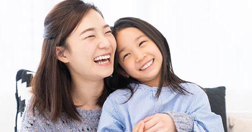 A mother and daughter learning how to build self-awareness for kids. 